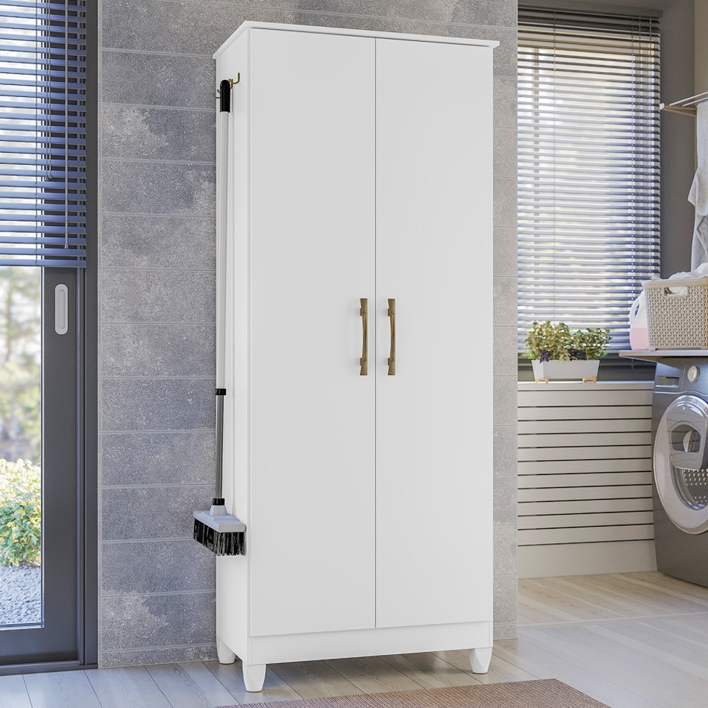 Armário Multiuso Lavanderia 2 Portas Mali M07 Branco - Mpozenato