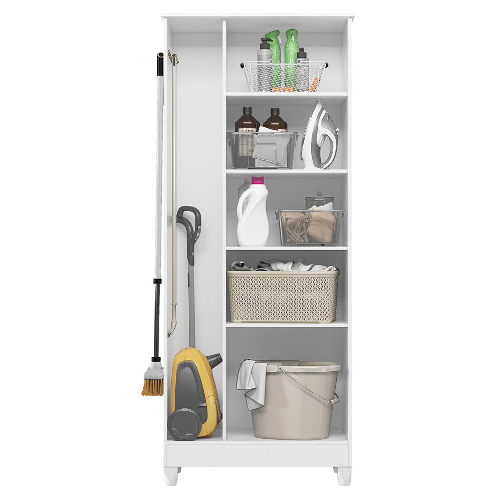 Armário Multiuso Lavanderia 2 Portas Mali M07 Branco - Mpozenato