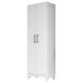 Armário Multiuso Lavanderia 55cm 2 Portas Staxx Branco Z17   - Mpozenato