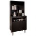 Armário de Cozinha 2 Portas Cantinho do Café 70cm Bella M24 Preto - Mpozenato
