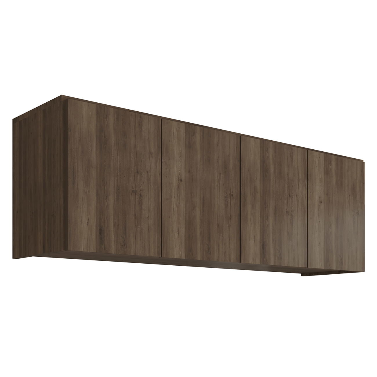 Armário de Cozinha Aéreo 118cm 4 Portas Monna Freijó Z34  - Mpozenato