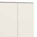 Armário de Cozinha Aéreo 120cm Maly N03 Carvalho/Off White - Mpozenato