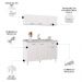 Armário de Cozinha CP01 Com Pia Inox Classic P11 Branco - Mpozenato