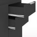 Armário de Cozinha CP01 Para Pia 180cm Pérola Z34 Preto     - Mpozenato