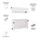 Armário de Cozinha CP01 Sem Tampo Classic Z46 Branco - Mpozenato