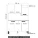 Armário de Cozinha Compacta 132cm Stella Plus Freijó/Soft Z06 - Mpozenato