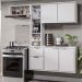 Armário de Cozinha Compacta Suspensa Vieira M24 Branco - Mpozenato