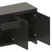 Balcão Aparador Buffet 3 Portas Madrid C14 Preto - Mpozenato