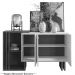 Balcão Aparador Buffet Bells 3 Portas N02 Ypê/Off White - Mpozenato