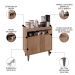Balcão Aparador Buffet Cantinho do Café 71cm Lice Z34 Freijó - Mpozenato