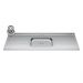 Balcão de Cozinha Com Pia Inox 180cm Pérola Z34 Branco      - Mpozenato