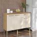 Balcão de Cozinha Com Tampo 120cm Louis Plus Freijó/Soft Z06 - Mpozenato