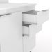 Balcão de Cozinha Com Tampo 150cm Pérola Branco Z34         - Mpozenato