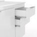 Balcão de Cozinha Com Tampo 180cm Pérola Branco Z34         - Mpozenato