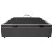 Base Box Baú para Cama Casal 138x188cm Liz S05 Sintético Cinza - Mpozenato