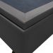 Base Box Baú para Cama Casal Queen 158x198cm Bipartido Liz S05 Sintético Cinza - Mpozenato