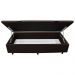 Base Box Baú para Cama Solteiro 88x188cm Liz S05 Sintético Marrom - Mpozenato