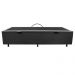 Base Box Baú para Cama Solteiro 88x188cm Liz S05 Suede Bordado Cinza - Mpozenato