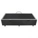 Base Box Baú para Cama Solteiro 88x188cm Liz S05 Suede Bordado Cinza - Mpozenato