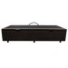Base Box Baú para Cama Solteiro 88x188cm Liz S05 Suede Bordado Marrom - Mpozenato