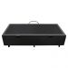Base Box Baú para Cama Solteiro 88x188cm Liz S05 Suede Bordado Preto - Mpozenato
