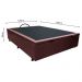 Base Box Baú para Cama Viúva 128x188cm Liz S05 Sintético Marrom - Mpozenato