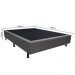 Base Box para Cama Casal 138x188cm Liz S05 Sintético Cinza - Mpozenato