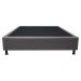 Base Box para Cama Casal 138x188cm Liz S05 Sintético Cinza - Mpozenato
