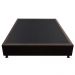 Base Box para Cama Casal 138x188cm Liz S05 Suede Bordado Marrom - Mpozenato