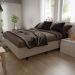 Base Box para Cama Casal Queen 158x198cm Bipartido Liz S05 Sintético Bege - Mpozenato