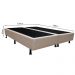 Base Box para Cama Casal Queen 158x198cm Bipartido Liz S05 Sintético Bege - Mpozenato