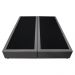 Base Box para Cama Casal Queen 158x198cm Bipartido Liz S05 Sintético Cinza - Mpozenato
