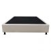 Base Box para Cama Viúva 128x188cm Liz S05 Sintético Bege - Mpozenato