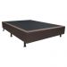 Base Box para Cama Viúva 128x188cm Liz S05 Sintético Marrom - Mpozenato
