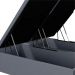 Base Cama Box Baú Casal Queen 158cm Hit Z04 Suede Cinza - Mpozenato