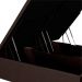 Base Cama Box Baú Casal Queen 158cm Hit Z04 Suede Marrom - Mpozenato