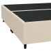 Base Cama Box Casal Queen 158cm Bipartido Hit Z04 Sintético Bege- Mpozenato