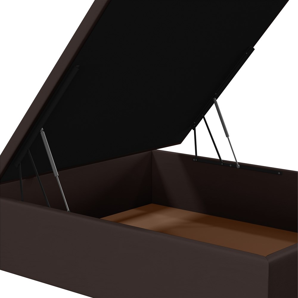 Base para Cama Box Baú Casal 138x188cm Hit I02 Corano Marrom - Mpozenato