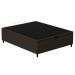 Base para Cama Box Baú Casal 138x188cm Hit I02 Suede Marrom - Mpozenato