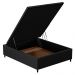 Base para Cama Box Baú Casal 138x188cm Hit I02 Suede Preto - Mpozenato