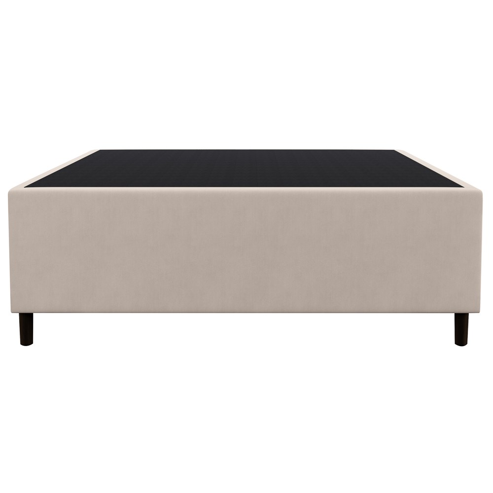 Base para Cama Box Casal 138x188cm Hit Z04 Suede Bege - Mpozenato