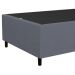 Base para Cama Box Solteiro 88x188cm Hit I02 Suede Cinza - Mpozenato