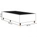Base para Cama Box Solteiro 88x188cm Hit Z04 Suede Bege - Mpozenato
