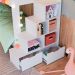 Beliche Infantil Com Escada e 4 Gavetas Infix C06 Branco - Mpozenato