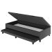 Bicama Casal Box com Baú 138x188cm Samy S05 Sintético Preto - Mpozenato
