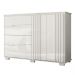 Cômoda Para Quarto 4 Gavetas 147cm Gênova M07 Branco - Mpozenato