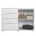 Cômoda Para Quarto 4 Gavetas 147cm Gênova M07 Branco - Mpozenato