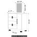 Cômoda Para Quarto 93cm Com Espelho Nara Flex Branco V02 - Mpozenato