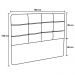 Cabeceira Cama Box 160cm Esmeralda Sintético J02 Bege - Mpozenato