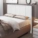 Cabeceira Cama Box Casal 140CM Pérola D10 Corano Branco - Mpozenato